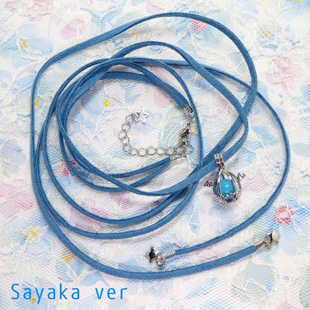 ソウルジェム風 リボンチョーカー