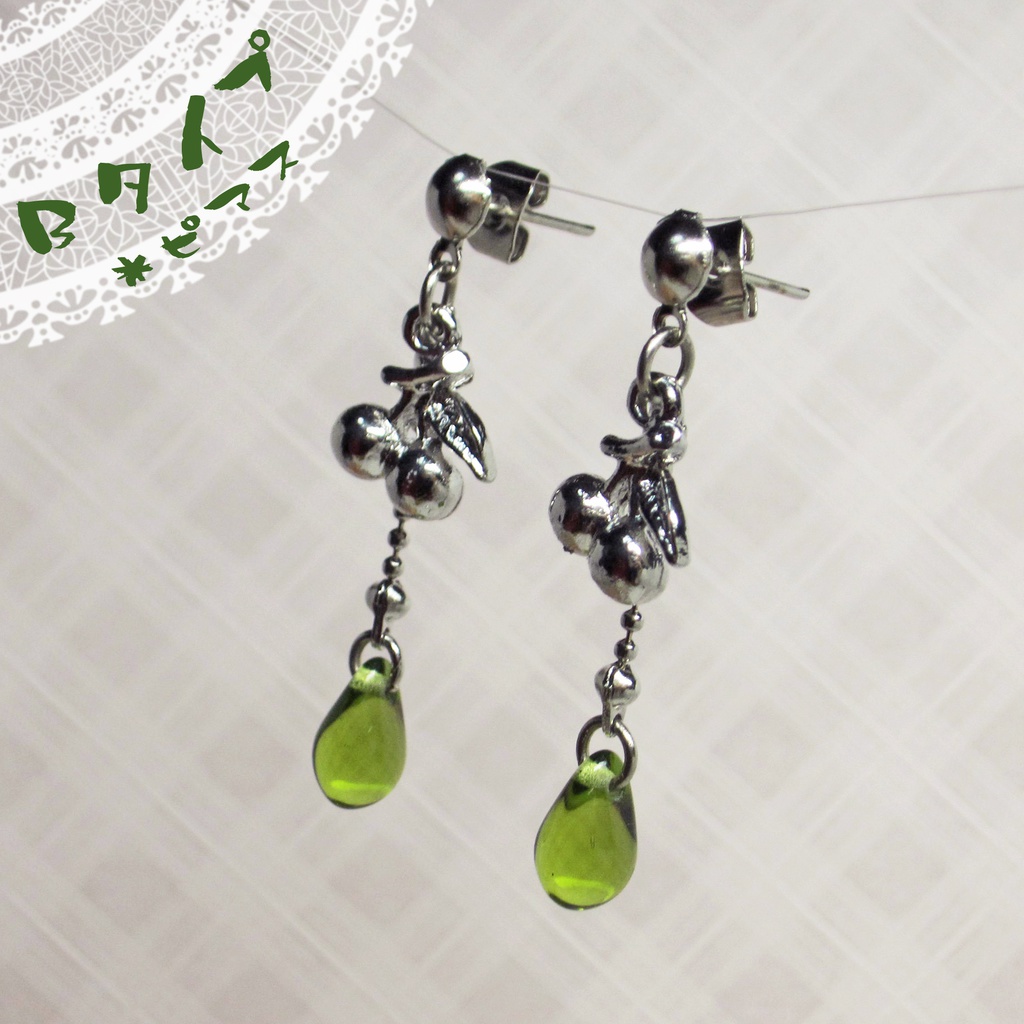 花京院典明/法皇の緑イメージ イヤリング/ピアス