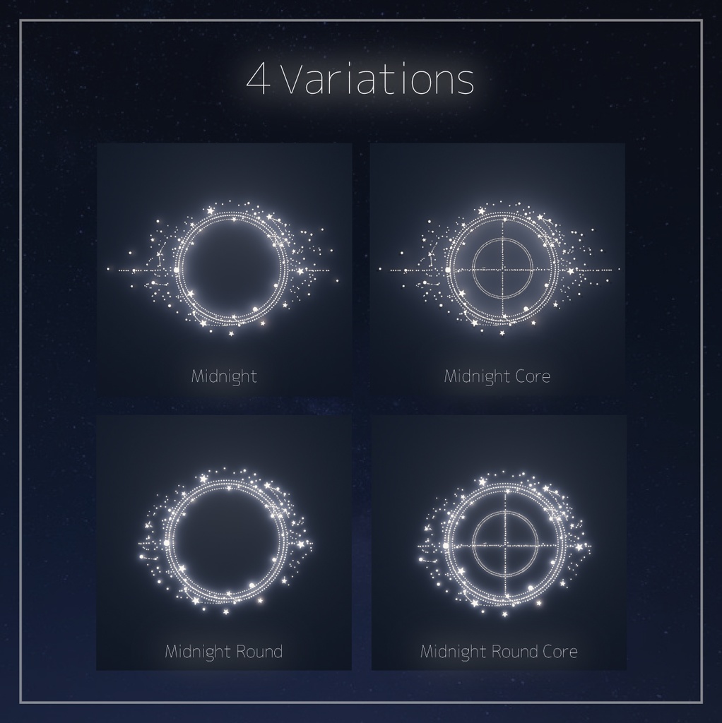 StarHalo - Midnight / スターヘイロー【VRChat想定】