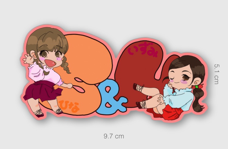 S&H ステッカー