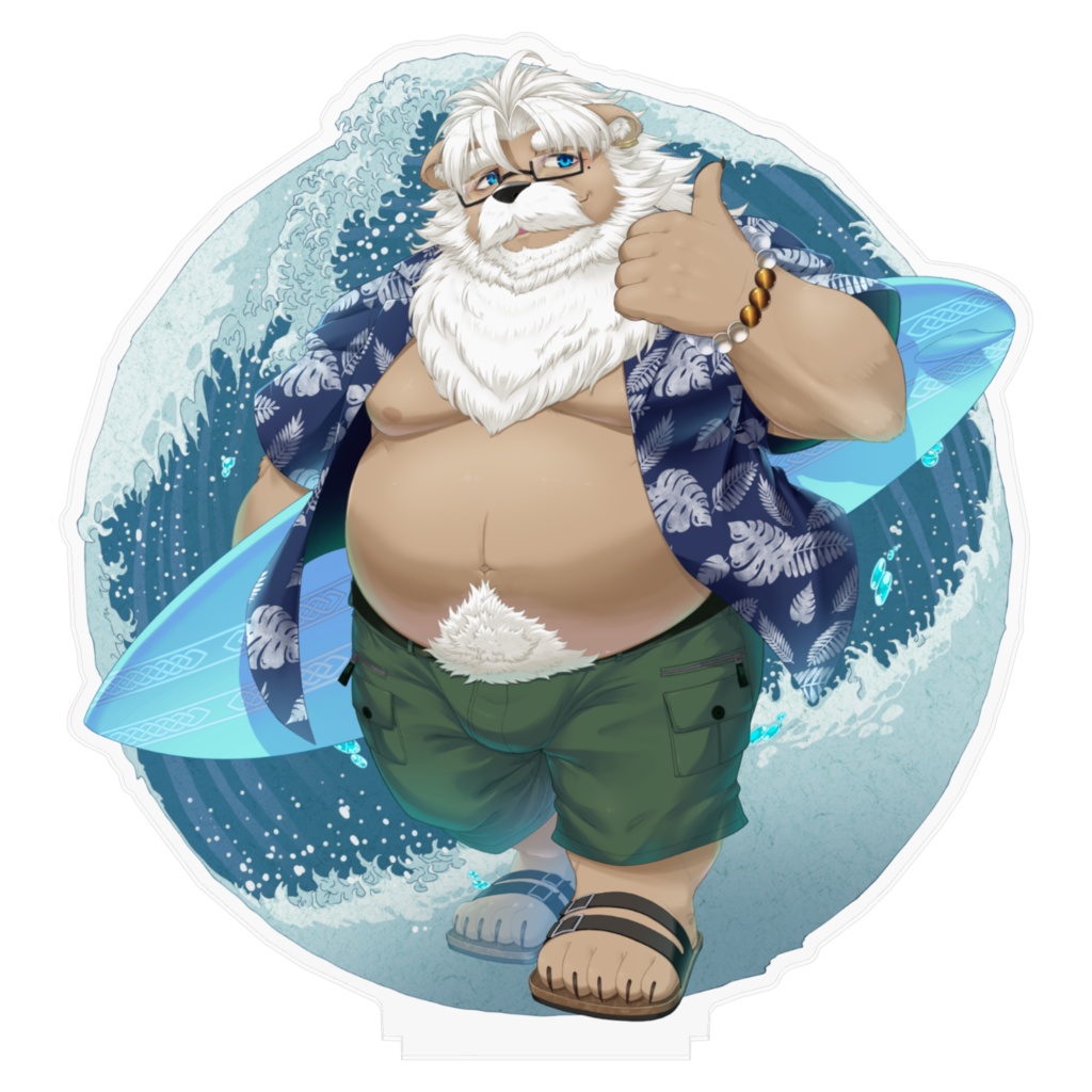 ゴロッペアクリルフィギュア(海)