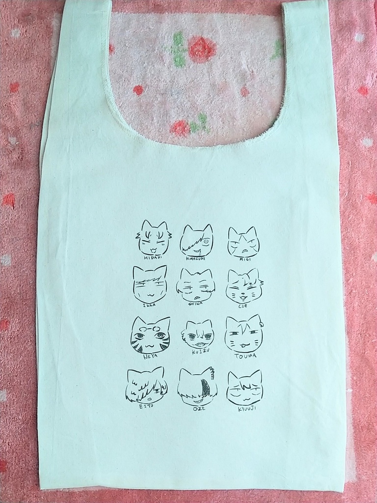 マルシェトートバッグ 火車ver