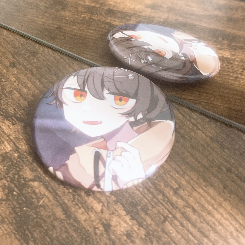 【缶バッジ46mm】れとぶき