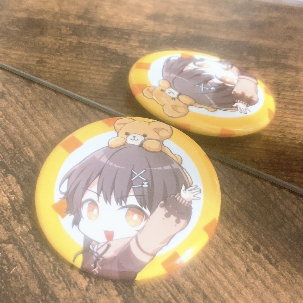 【缶バッジ46mm】れとぶき