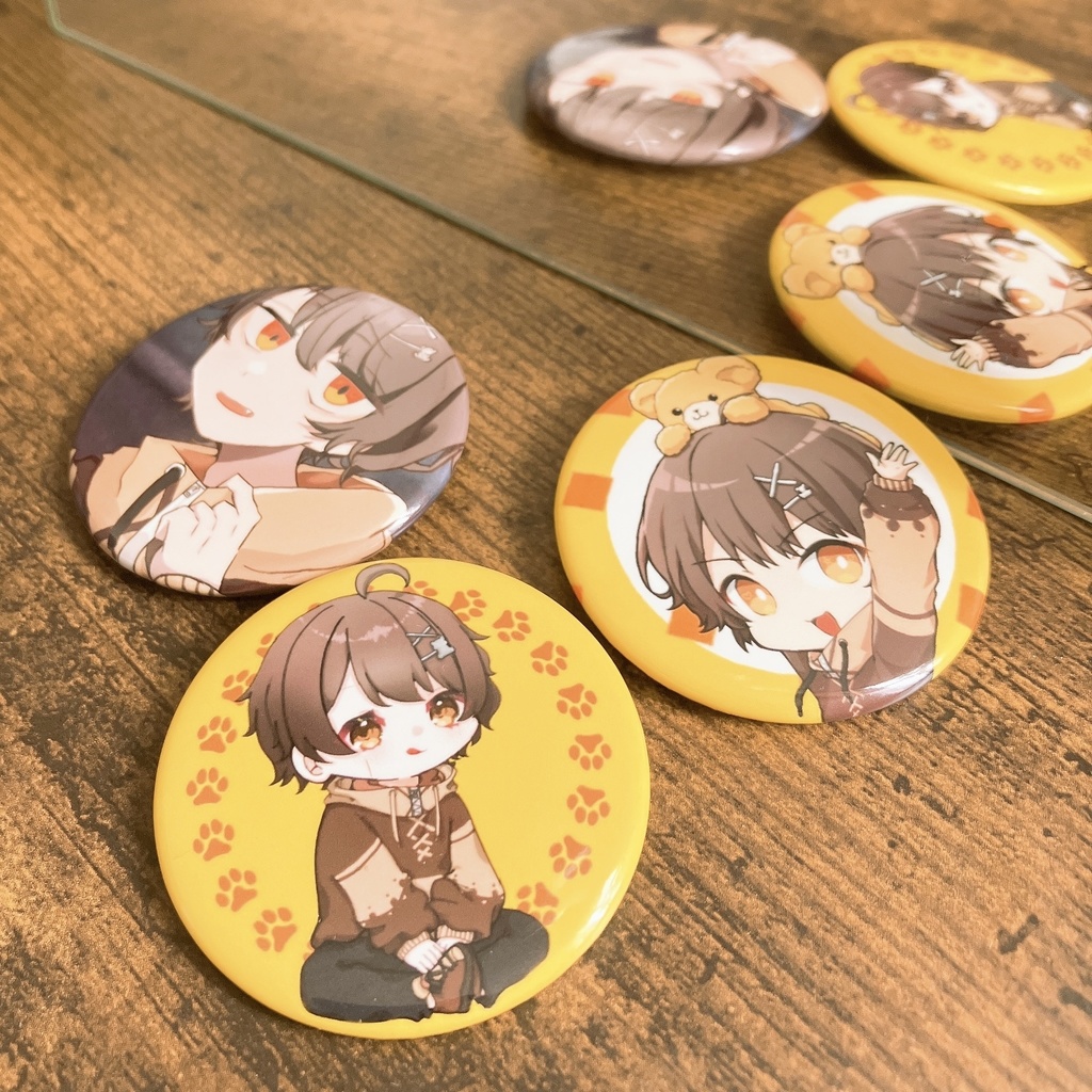 【缶バッジ46mm】れとぶき