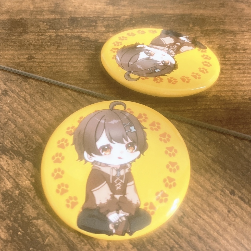 【缶バッジ46mm】れとぶき