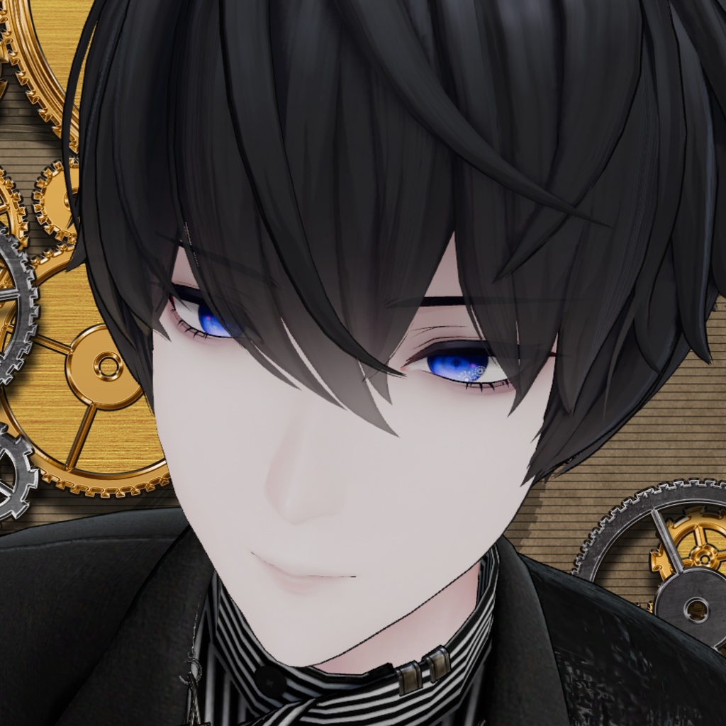 【5アバター対応】歯車⚙アイテクスチャ【動く!】