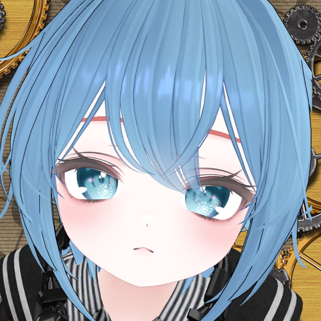 【3アバター対応】歯車⚙アイテクスチャ【動く!】