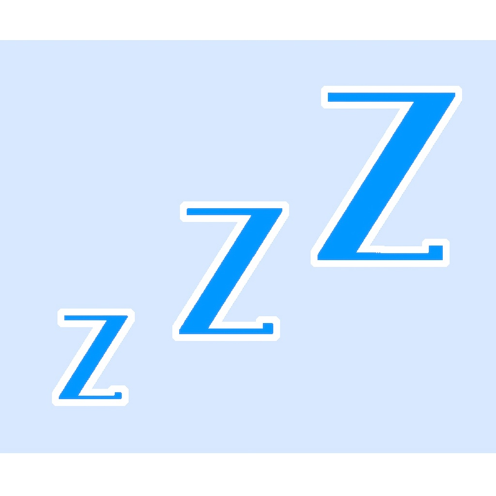 【VRChat向け】寝てるときの「zZZ」【アニメーション付き】