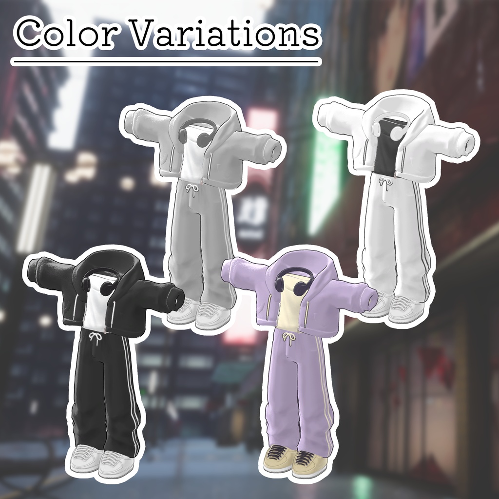 セール中!【キプフェル・リルレオ】Urban Ease Split【髪型・衣装】