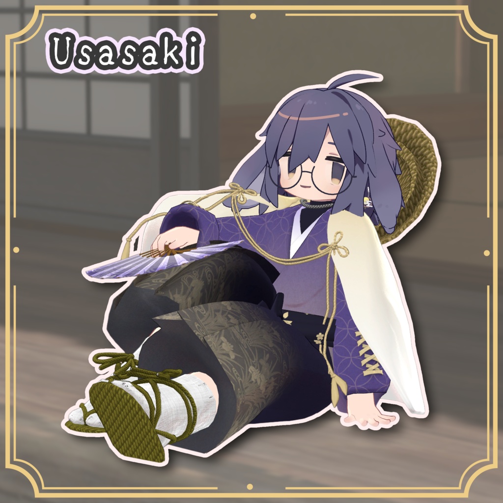 【4/10リリース!】袴和装 花尚武-HanaShobu-【4アバター対応】