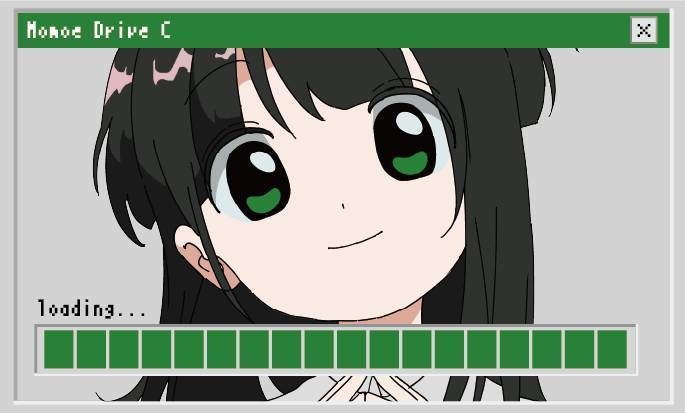 Loadingステッカー