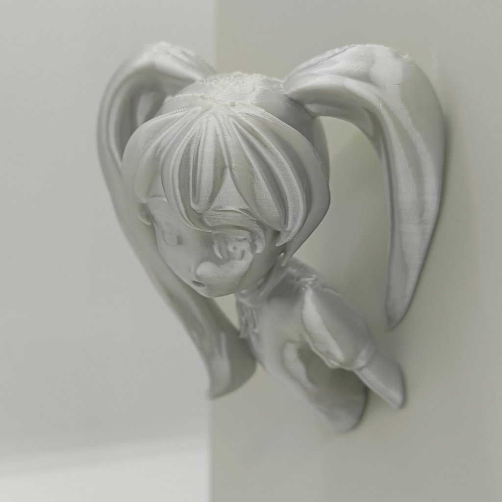 壁からとびだすマグネット