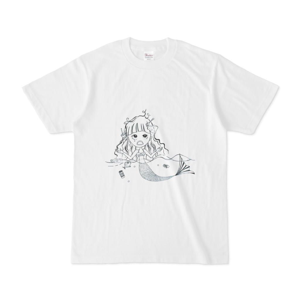 【Tシャツ】マーメイドの涙（Miジンコ）