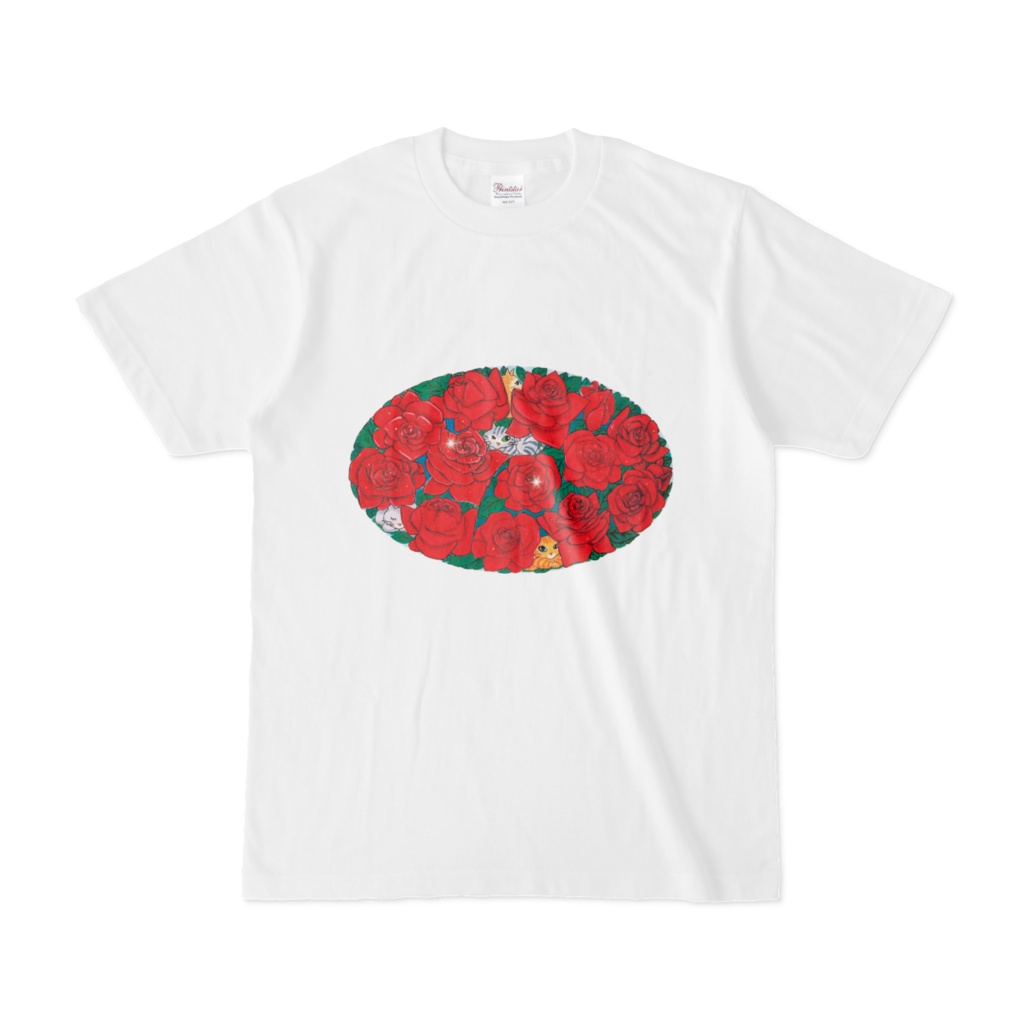 【Tシャツ】薔薇園