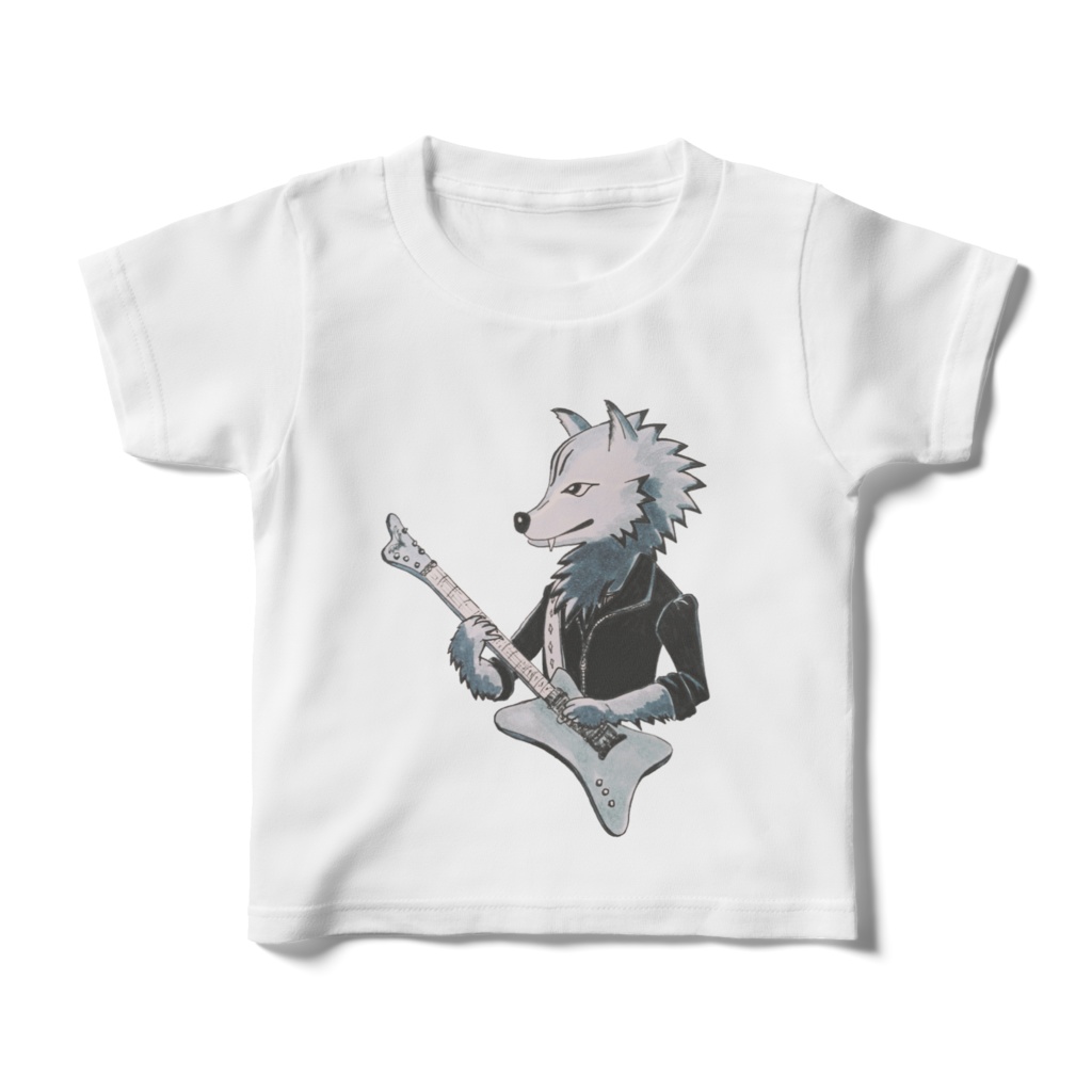 【キッズTシャツ】ギタリスト・ウルフ