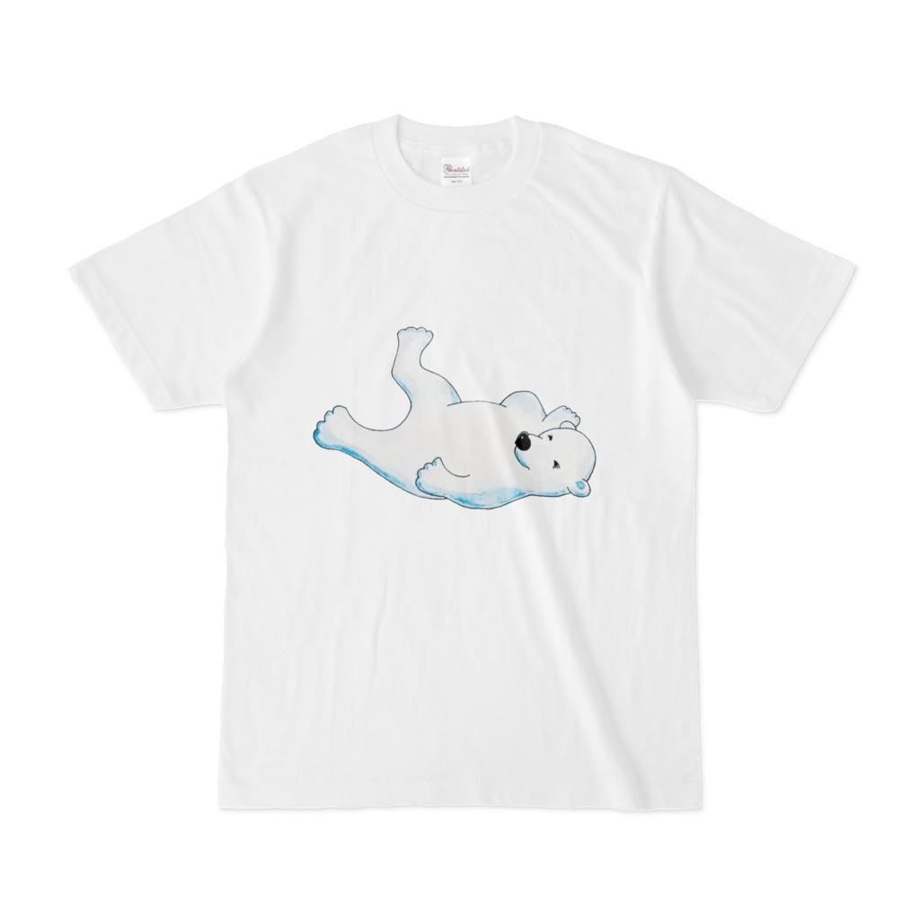 【Tシャツ】お茶目なシロクマさん