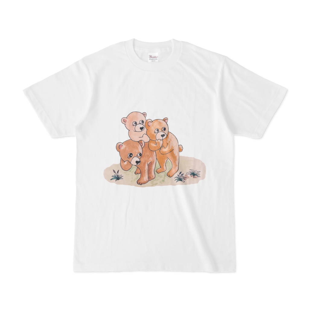 【Tシャツ】クマの子どもたち