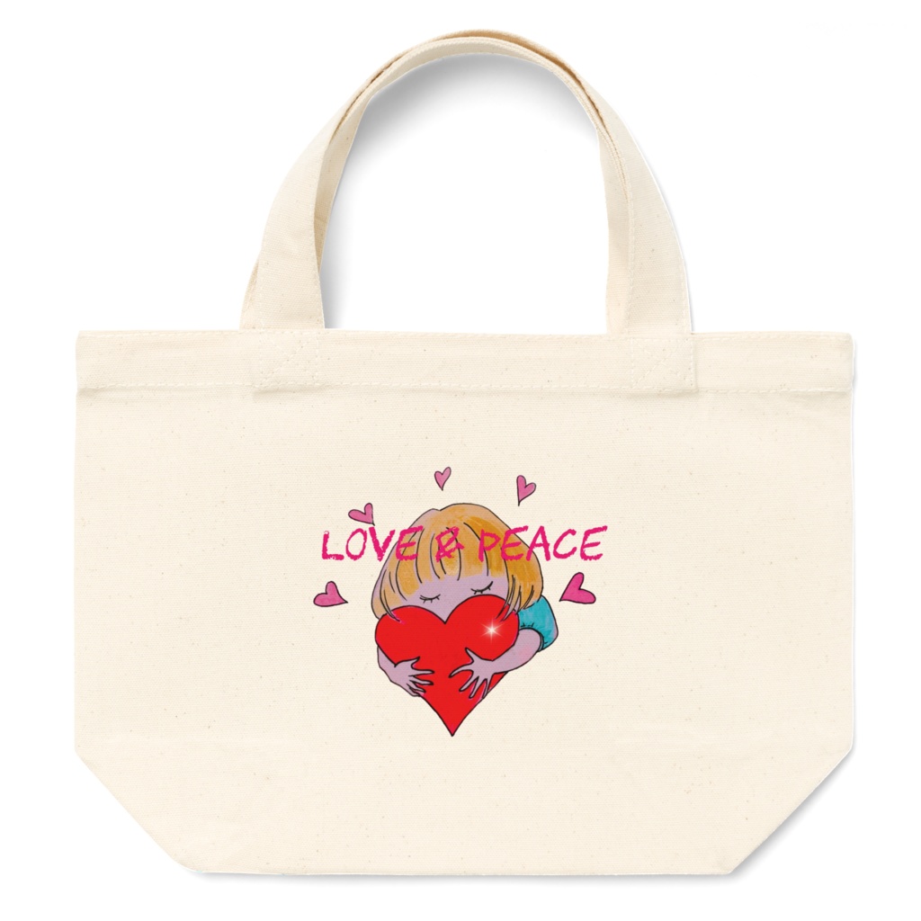 【トートバッグ】Love＆Peace