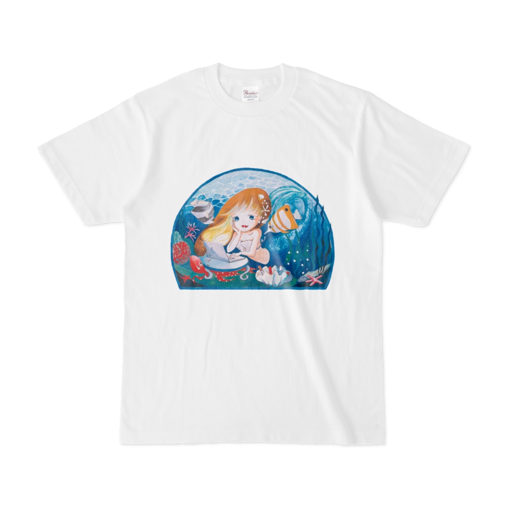 【Tシャツ】可愛いマーメイド