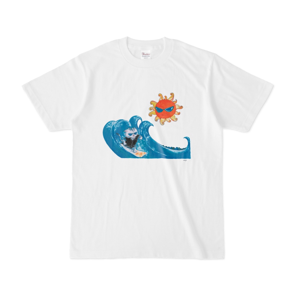 【Tシャツ】常夏のビーチにワープ