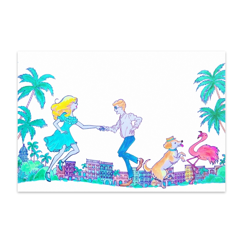 【ポストカード】Let’s Dance！」