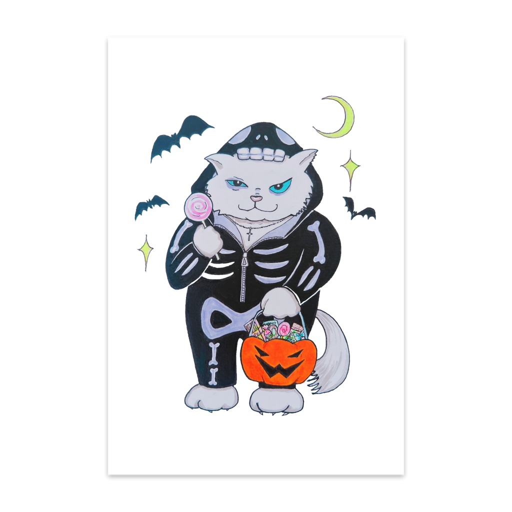 【ポストカード】ハロウィンは仮装で楽しむ