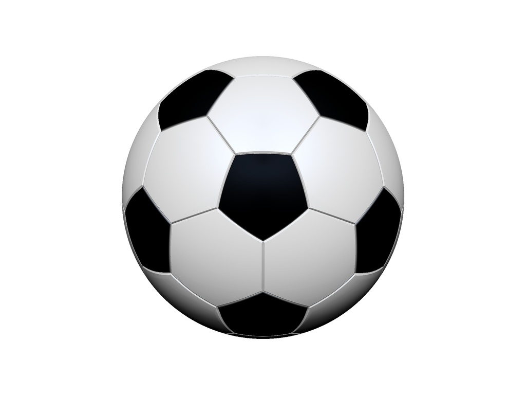 サッカーボール　3Dデータ