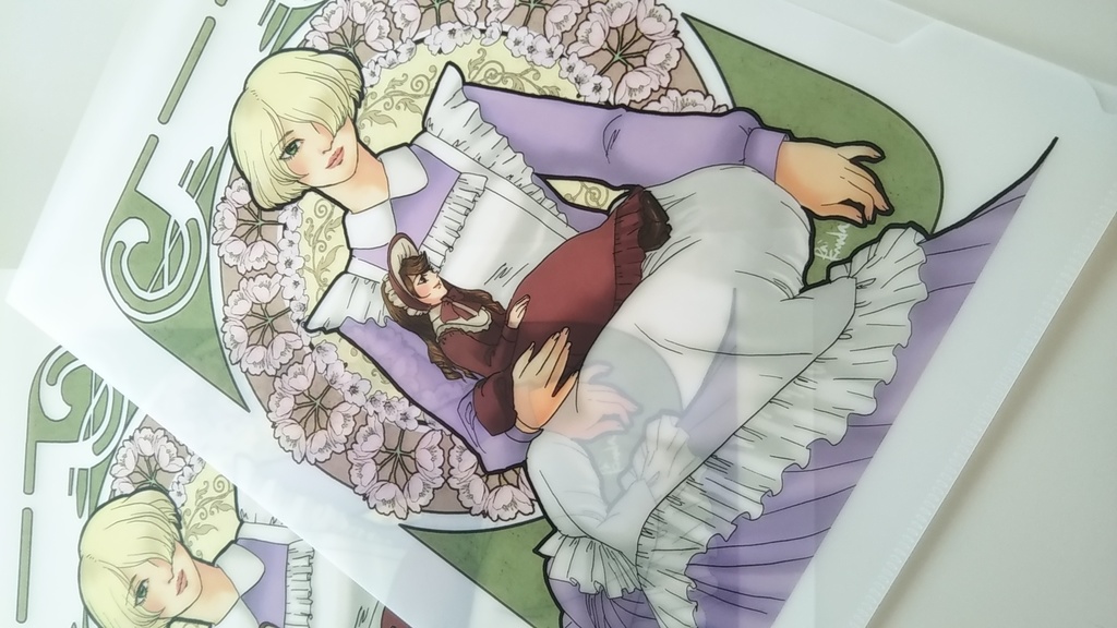 A4クリアファイル マリア 夢想 ※在庫をもって販売終了 印刷所での取り扱い終了のため