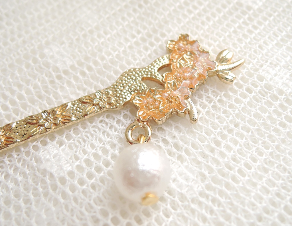 金属製しおり 花ぼんぼり