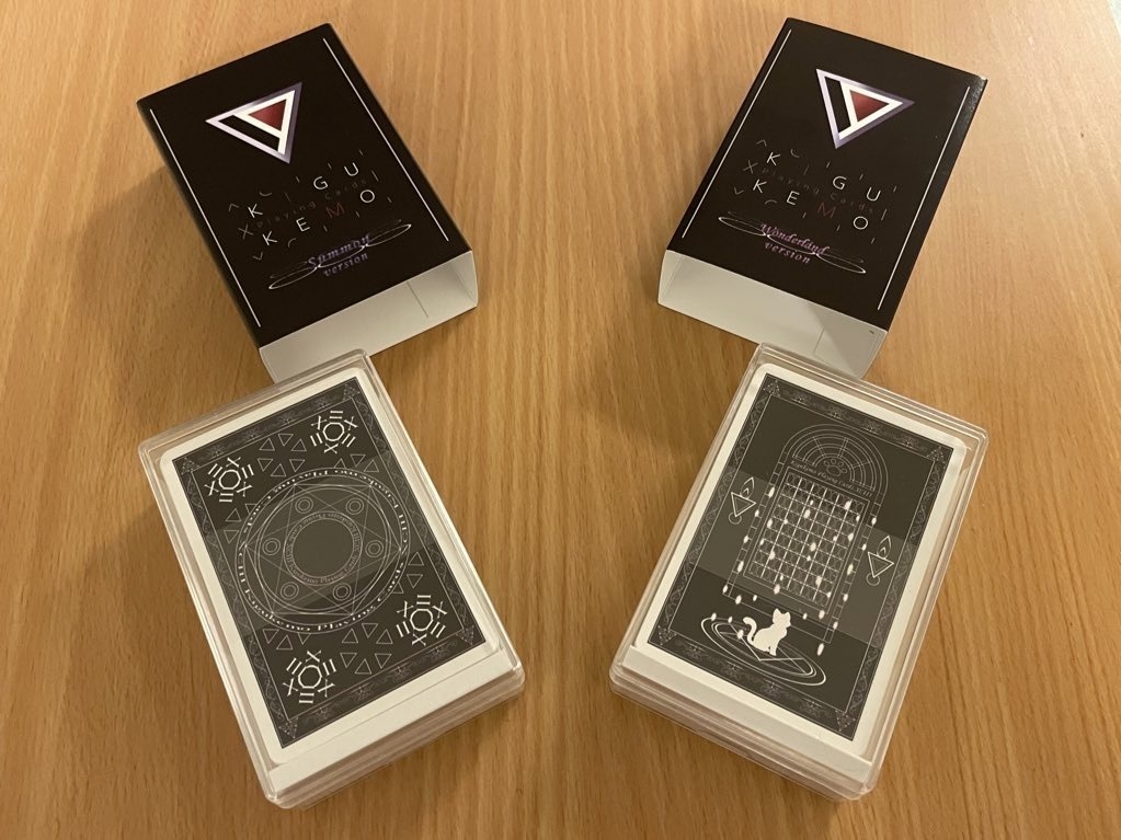 Kigukemo Playing Cards【けモケット10、JMoF2022発売作品】