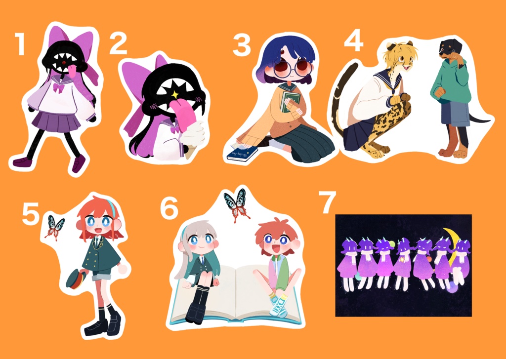 えきぞちっく/ステッカー