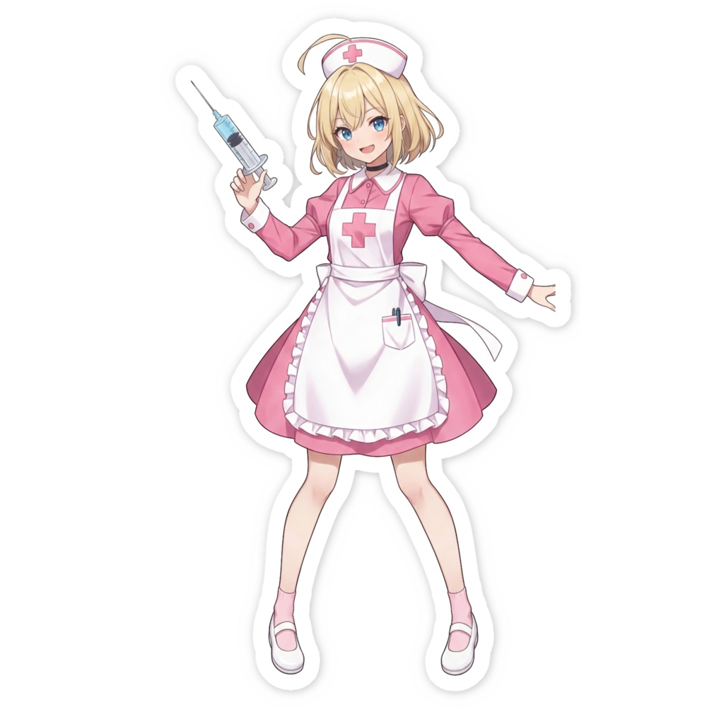 まんまステッカー(ナースver.)