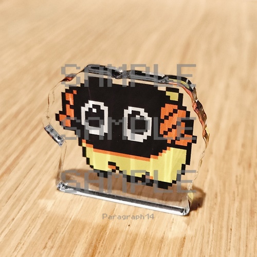 自立ミニアクリルスタンド：ヤーン（PixelYan）