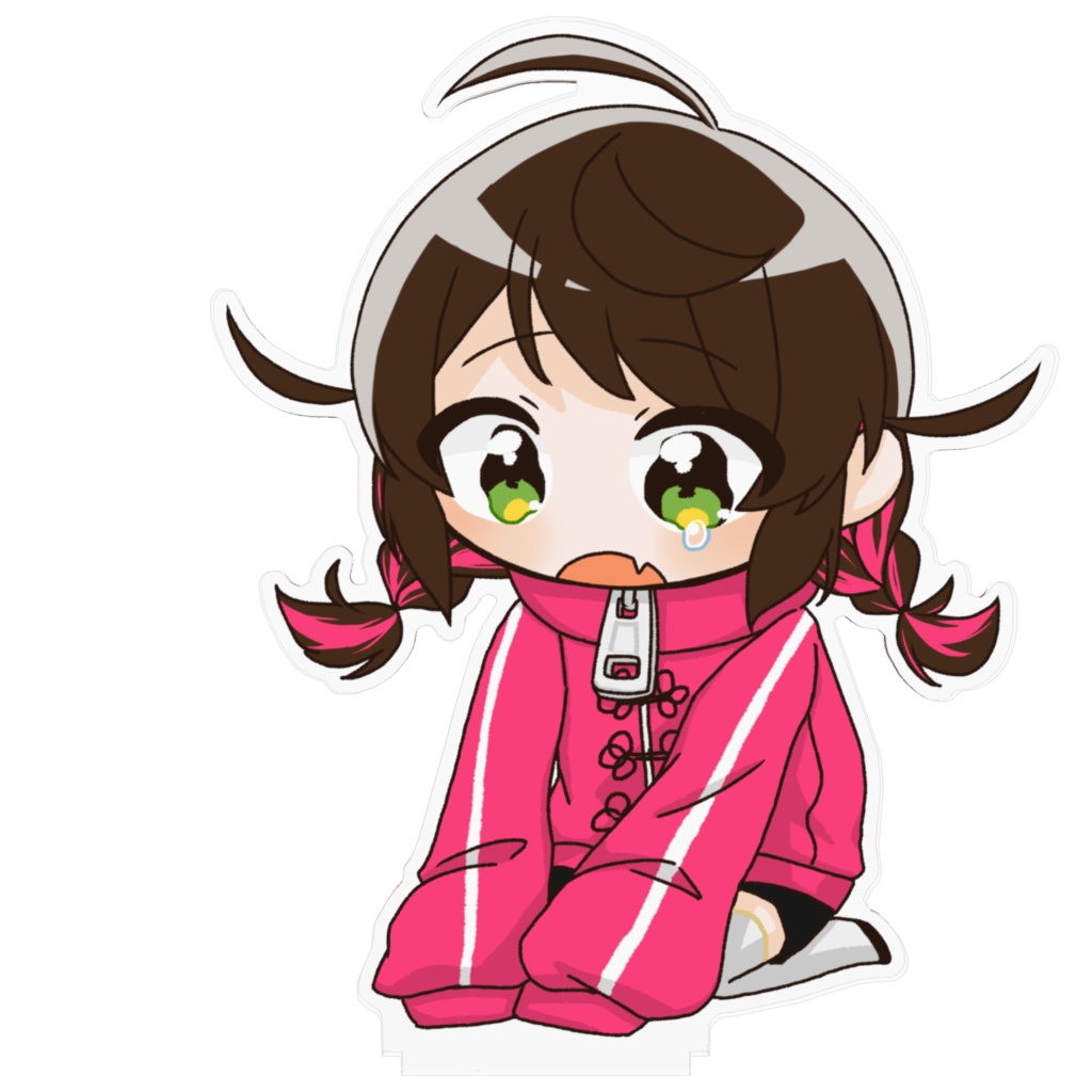 アイス落としちゃったアクスタ