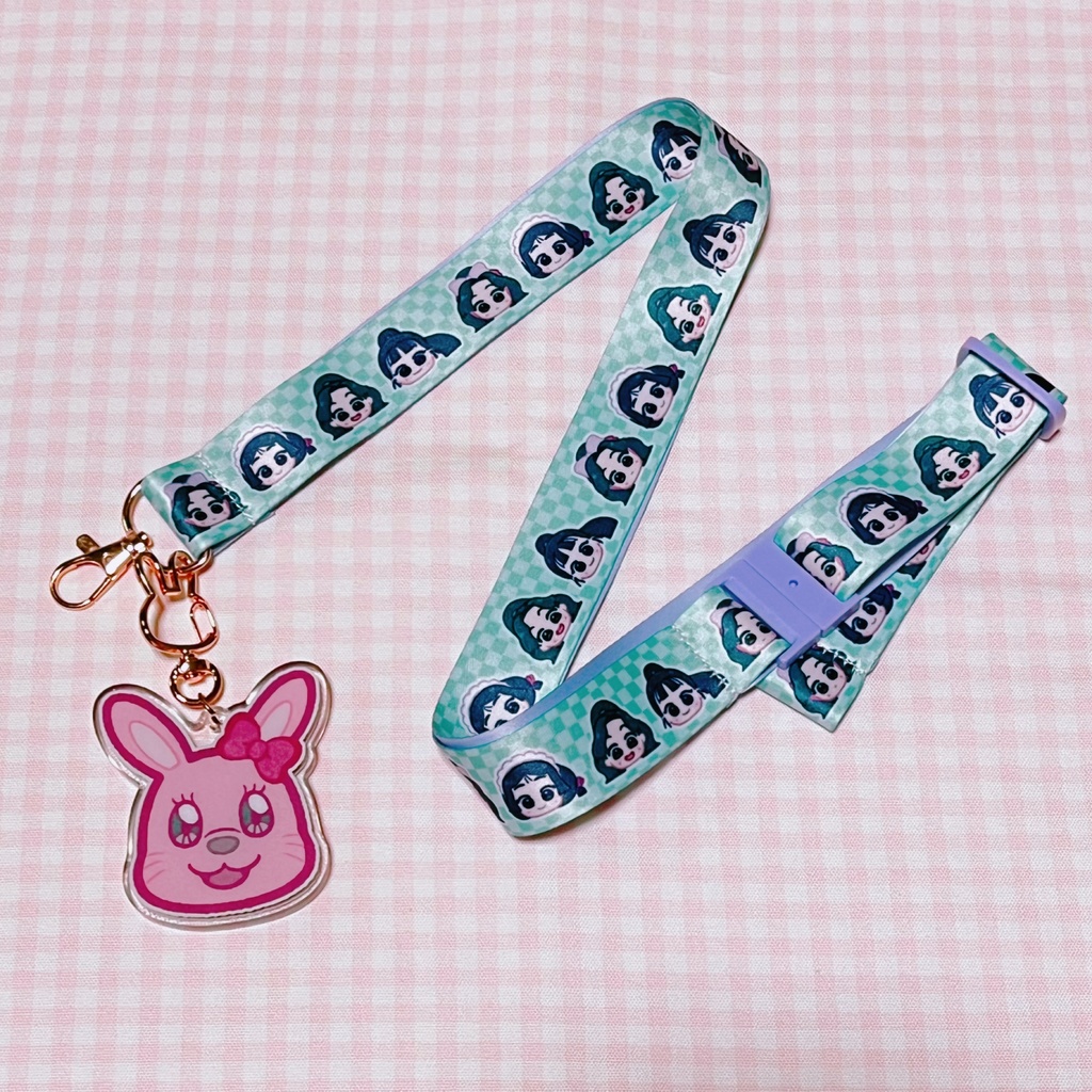 【綾仙】ネックストラップ+シャカシャカアクキー