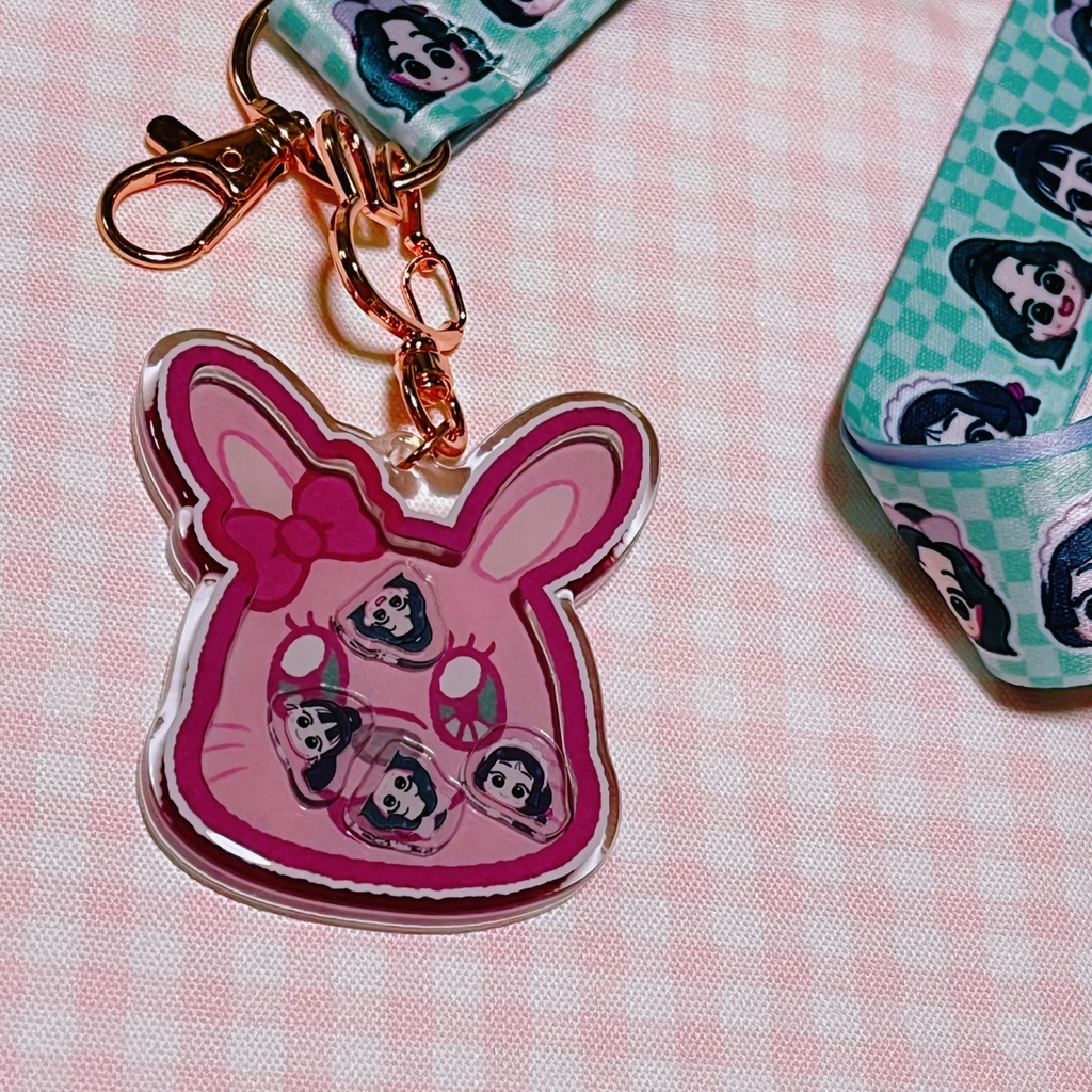 【綾仙】ネックストラップ+シャカシャカアクキー