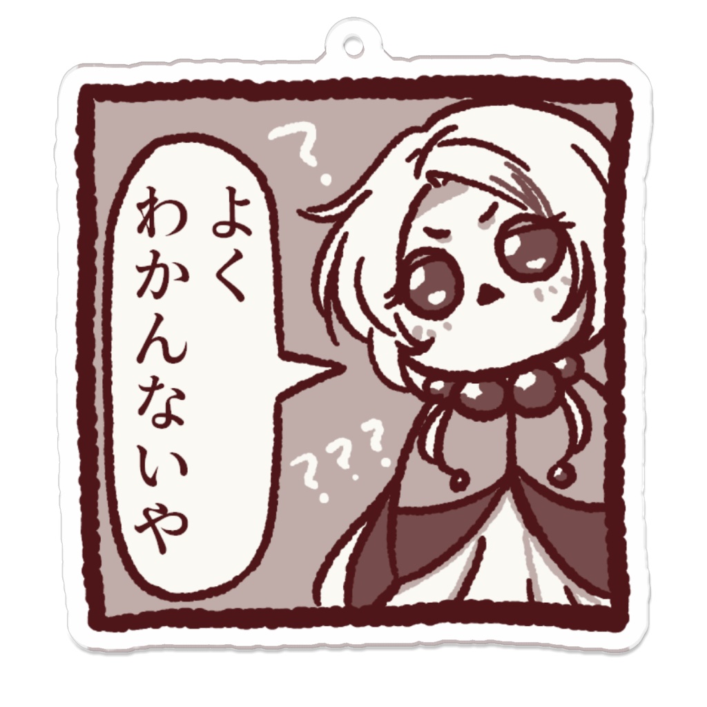 鳥乙女ちゃんスタンプアクキー③