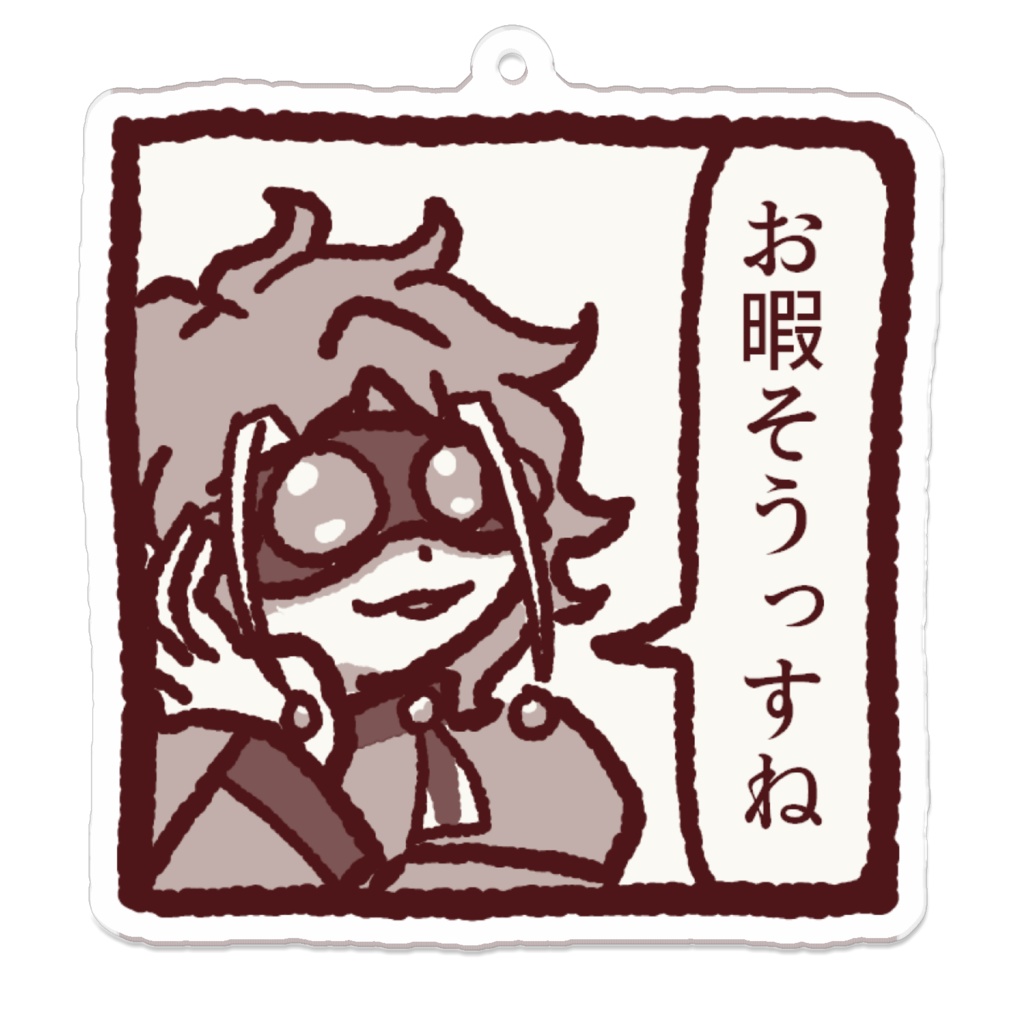 蜘蛛男スタンプアクキー②