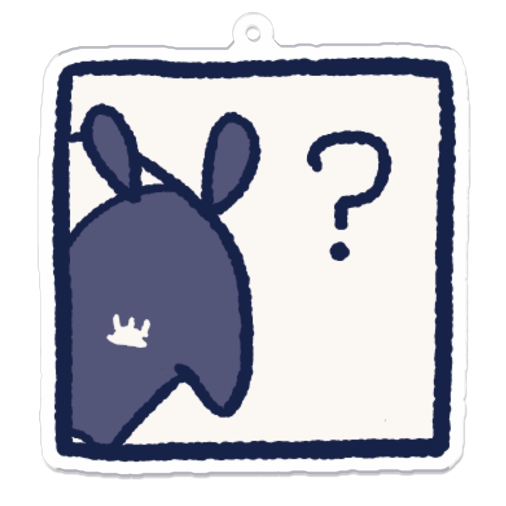 バクちゃんスタンプアクキー①