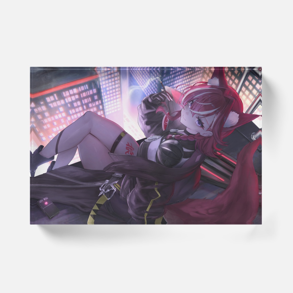 2周年記念アクリルブロック