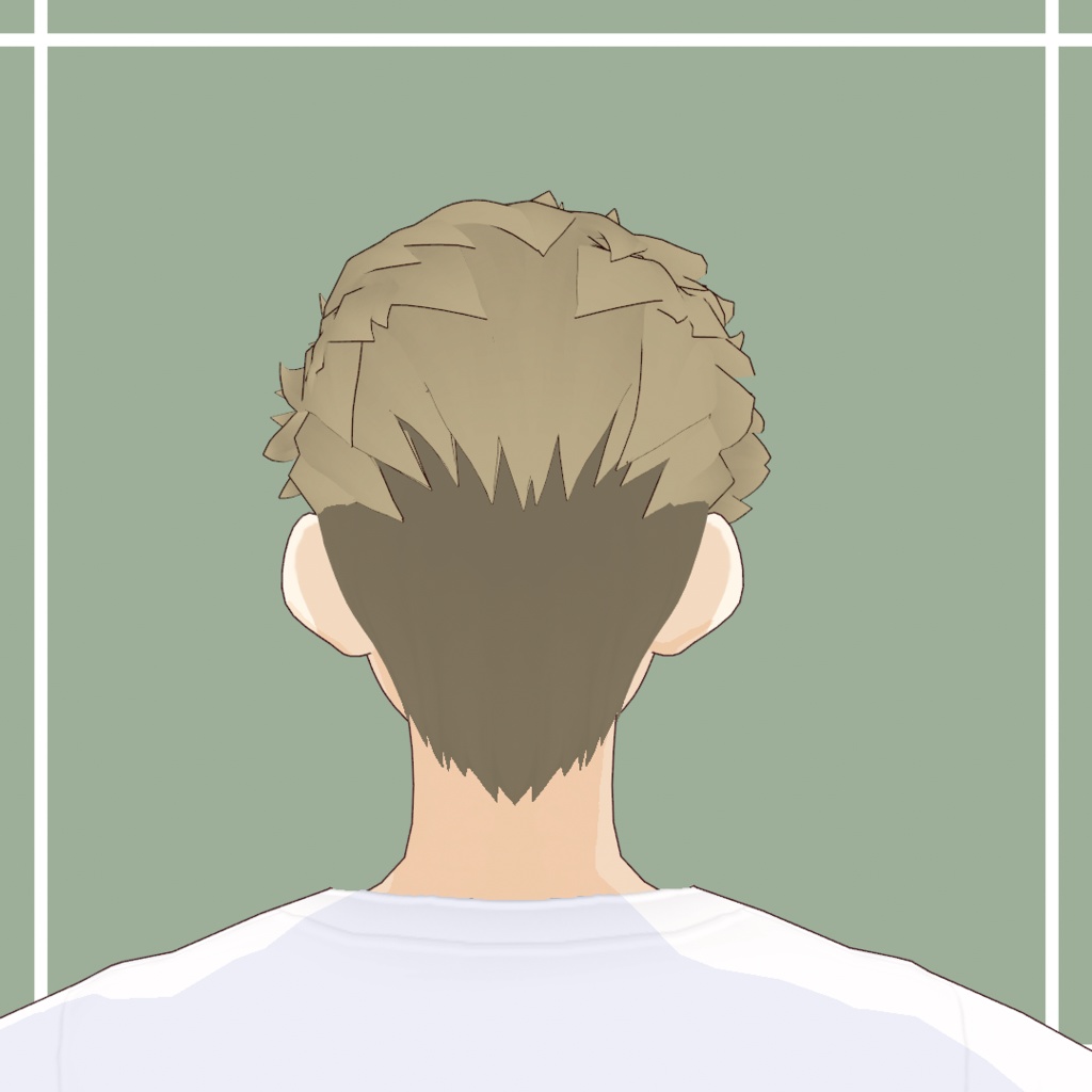 ヘアプリセット【ショートヘアー2】