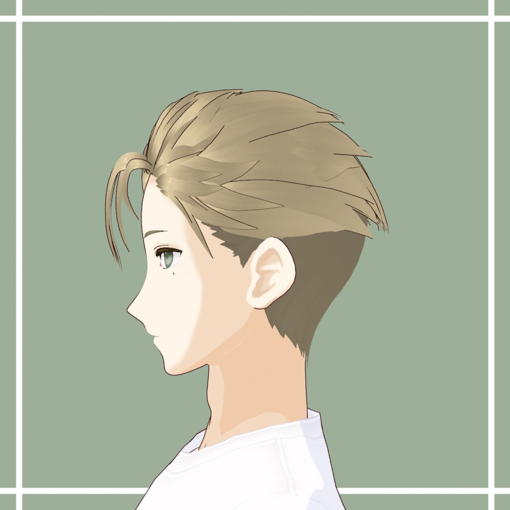 ヘアプリセット【ショートヘアー2】