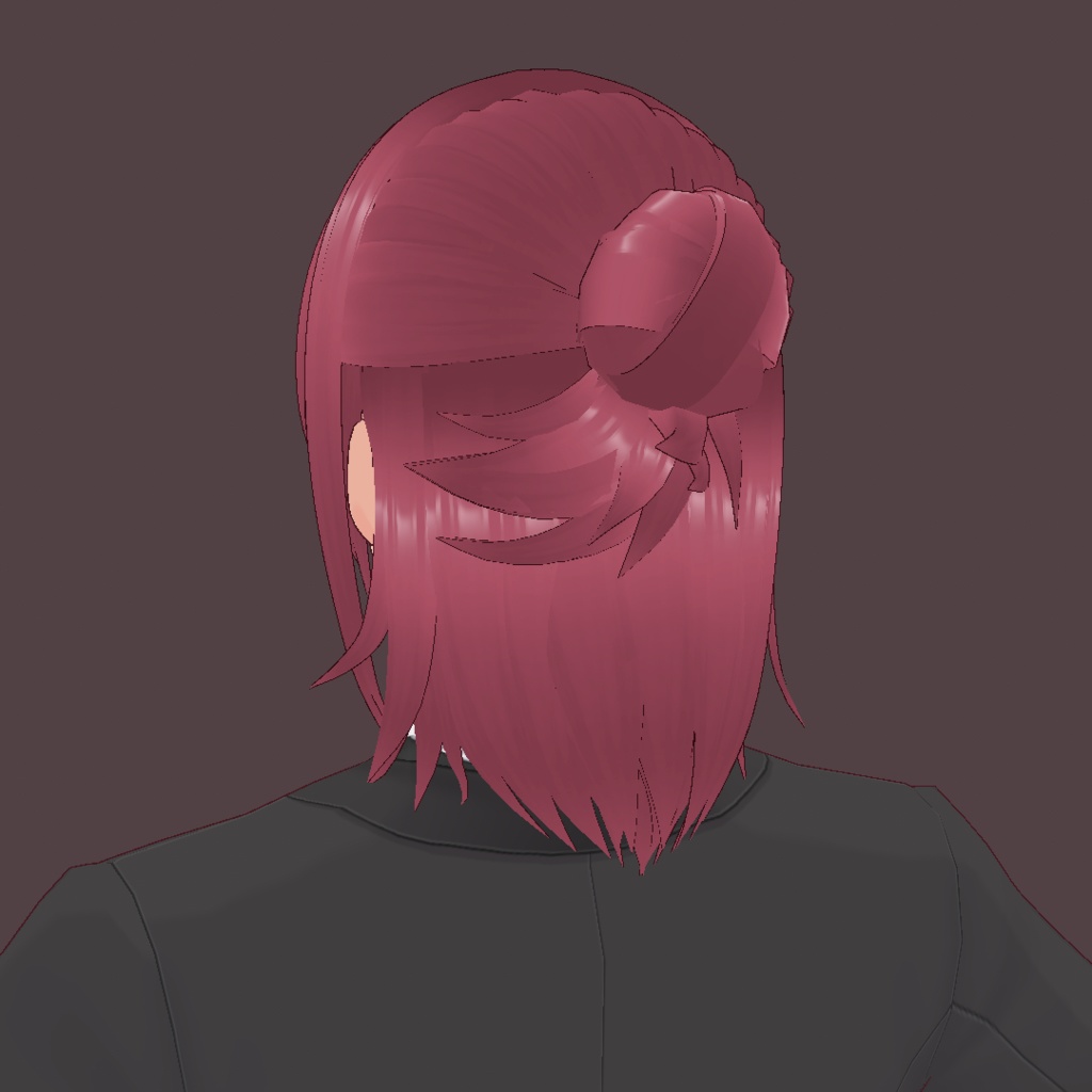 ヘアプリセット【ハーフアップ】