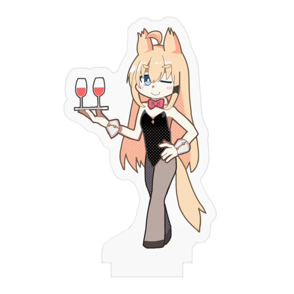 うちの子バニーアクスタ みそ汁