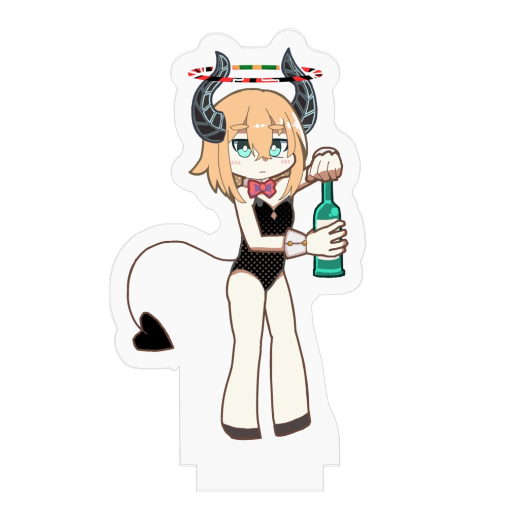 うちの子バニーアクスタ 亜麻仁