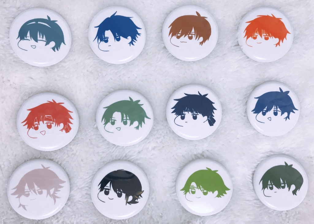 FE歴代主人公缶バッジ