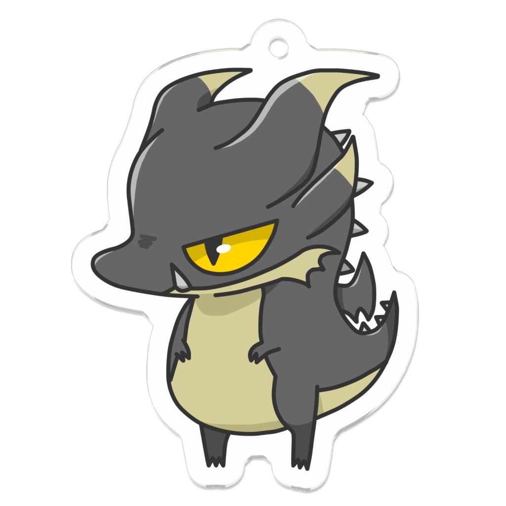 ちびミラボレアス3種のアクキー