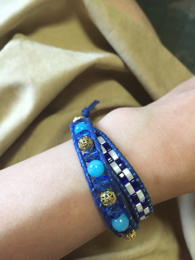 おそ松さん☆ラップブレス。白ver.