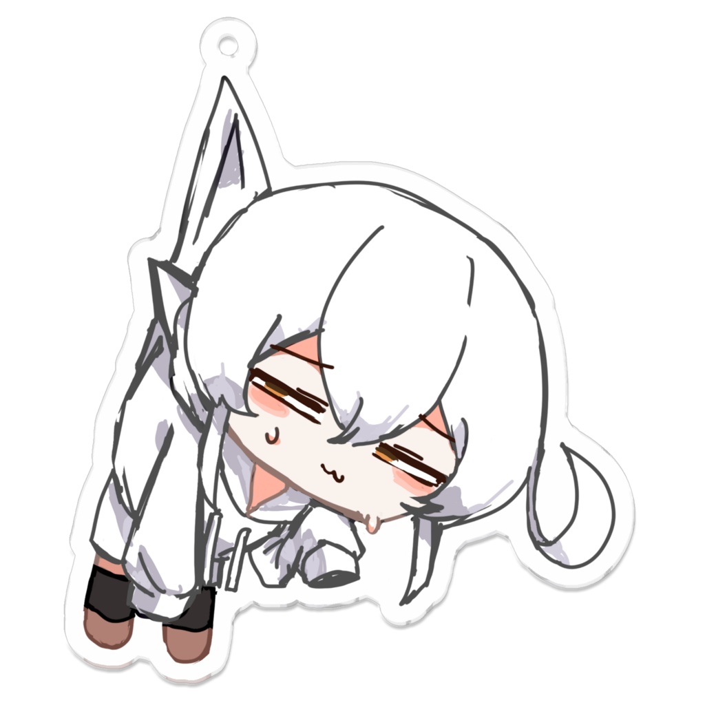 珈琲ちゃん吊り下げアクキー